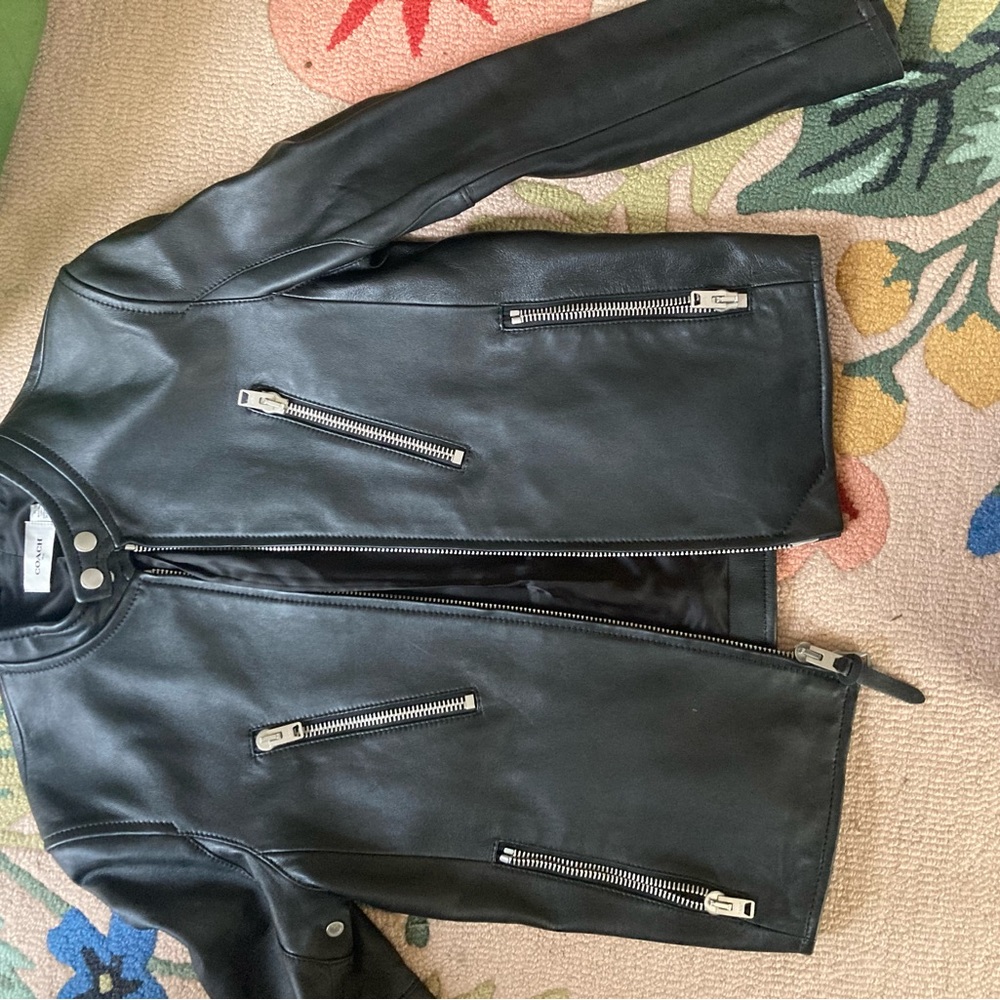 Leather jacket